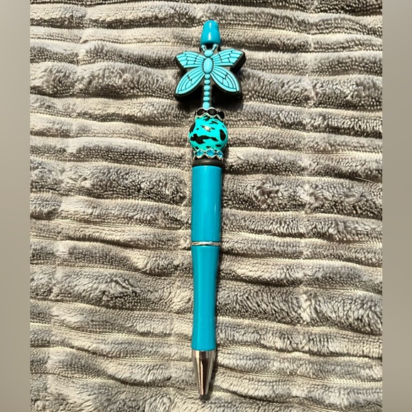 Other - Turquoise Butterfly Pen
